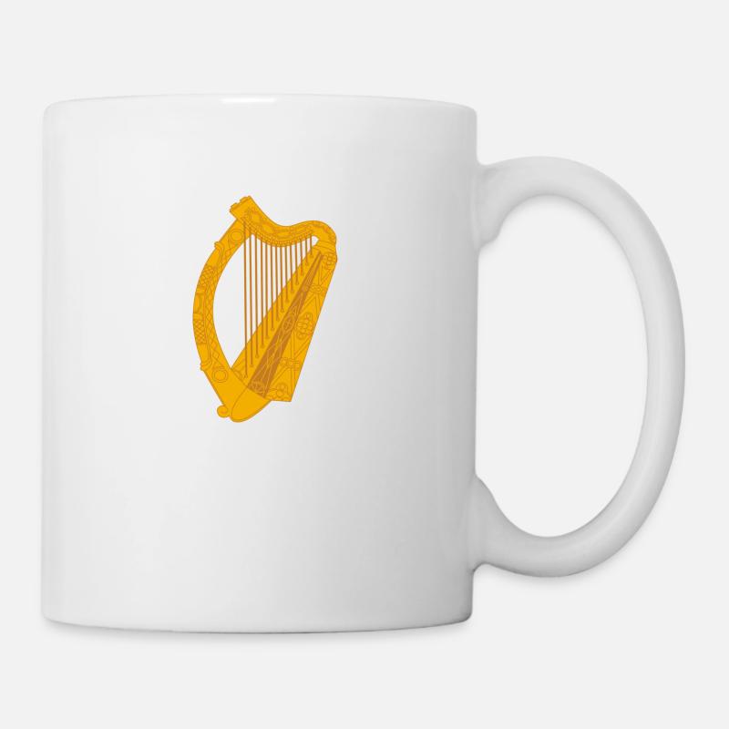 Ireland irish harp - Mug - white