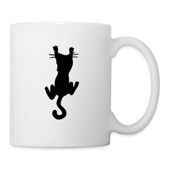 Chat drôle / chat drôle - griffe - amour de chat - Mug blanc - blanc - Droite