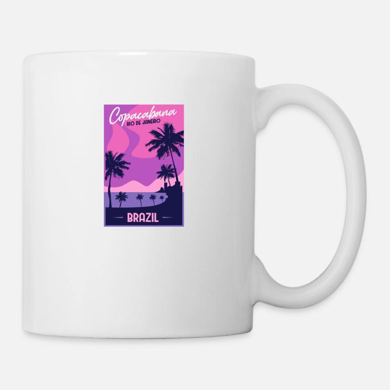 Copacabana Brazil - Mug - white