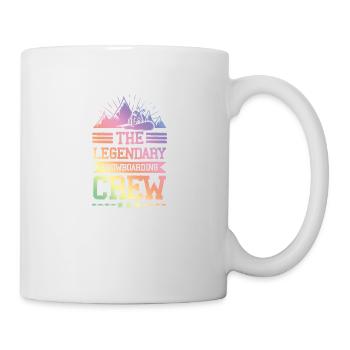 Legendary Snowboarding crew - Tasse - Weiß - Rechts