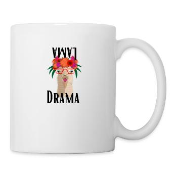 Drama Lama - Tasse - Weiß - Rechts