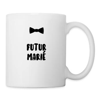 Futur marié - Mug blanc - blanc - Droite