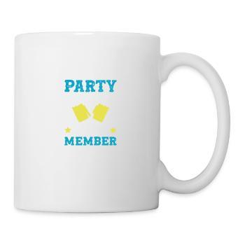 Équipage de Malle Party - Mug blanc - blanc - Droite
