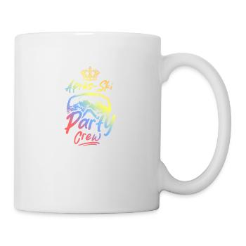 Après-ski Party Crew Coloré - Mug blanc - blanc - Droite