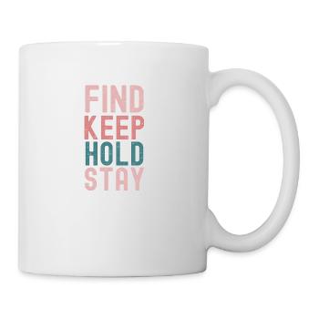 "Philosophy of Permanence" - Mug - white - Right