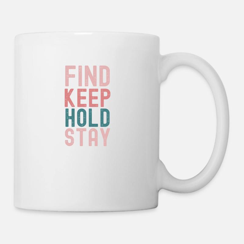 "Philosophie der Permanenz" - Tasse - Weiß
