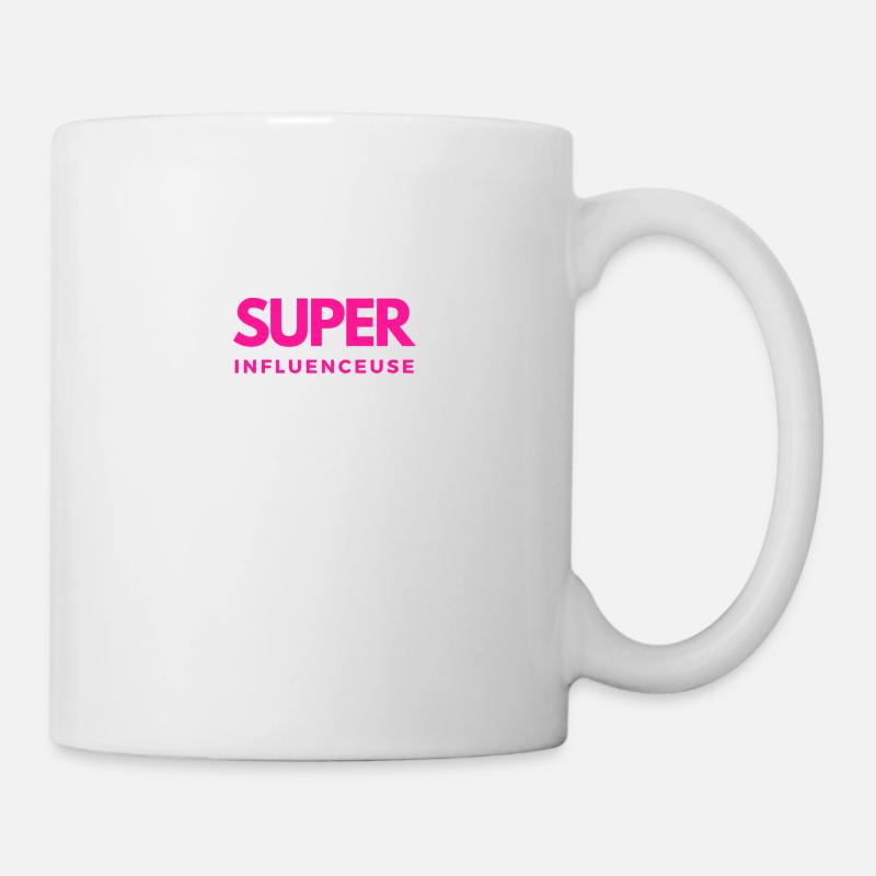 SUPER Influencer - Tasse - Weiß