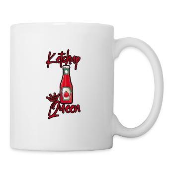 Ketchup Queen 3 - Tasse - Weiß - Rechts