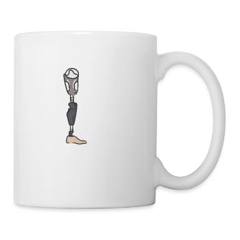 2 cool 4 legs - Tasse - Weiß - Rechts