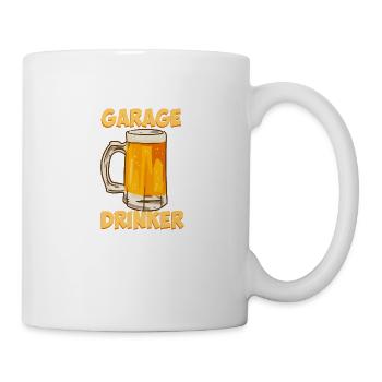 Garage Drinker - Tasse - Weiß - Rechts