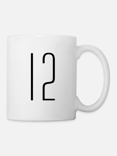 12 - Tasse - Weiß