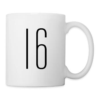 16 - Tasse - Weiß - Rechts