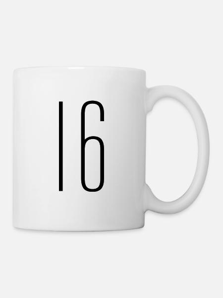 16 - Tasse - Weiß