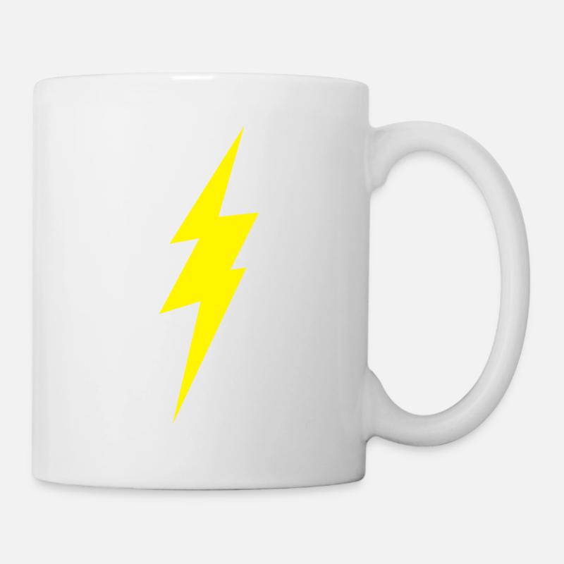lightning bolt - Mug - white