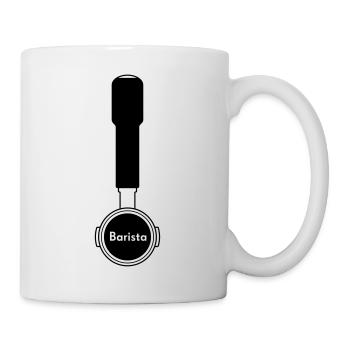 Siebträger Barista V - Tasse - Weiß - Rechts