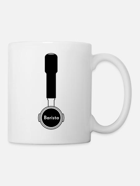 Siebträger Barista V - Tasse - Weiß