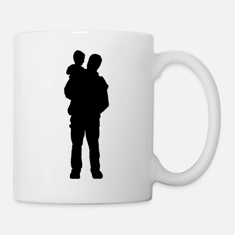 Vater und Sohn - Tasse - Weiß
