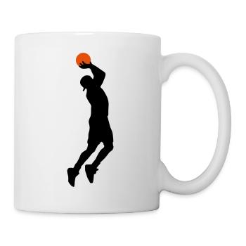 basketballer_2c - Mug blanc - blanc - Droite