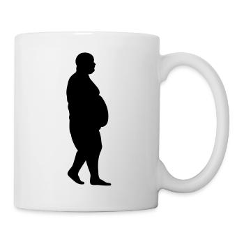 fat_man___f1 - Mug blanc - blanc - Droite