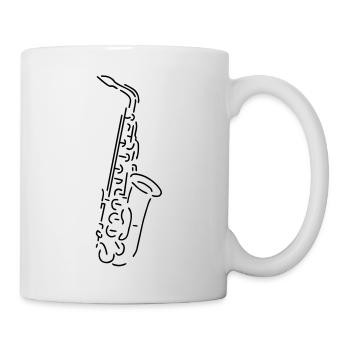 alto saxophone - Mug - white - Right