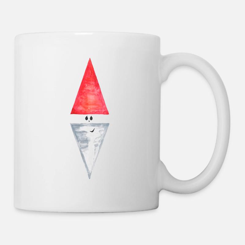 Nicolas minimaliste - Mug blanc - blanc