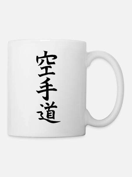 karatedo - Tasse - Weiß
