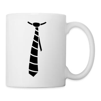 Tie - Tasse - Weiß - Rechts