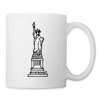 Statue of Liberty New York - Mug - white - Right