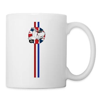 SCOOT STRIPE TRACK JACKET - Mug - white - Right