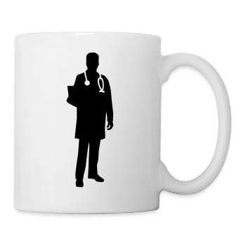 Arzt - Tasse - Weiß - Rechts