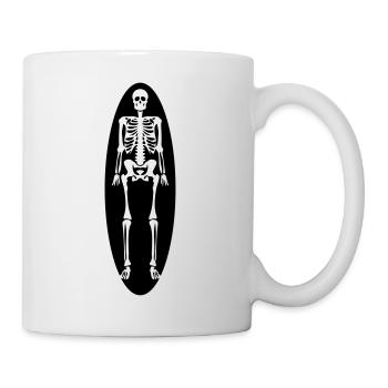 skull design 01 - Mug - white - Right