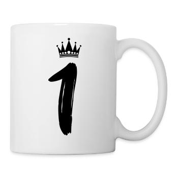 1 Krone - Tasse - Weiß - Rechts