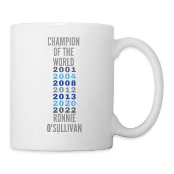 Ronnie O'sullivan World Titles - Mug - white - Right