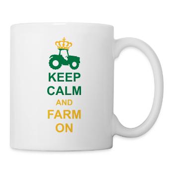 Keep Calm Farm - Mug - white - Right
