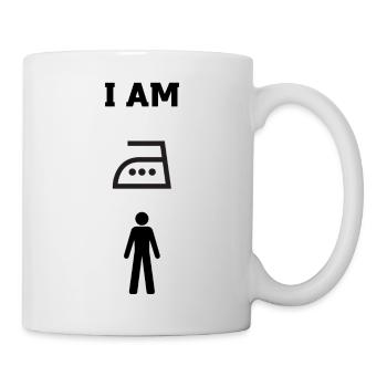 Ich bin Eisenman - Tasse - Weiß - Rechts