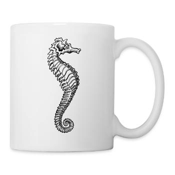 Meerestiere - Tasse - Weiß - Rechts