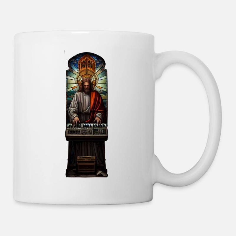 DJ - Mug blanc - blanc