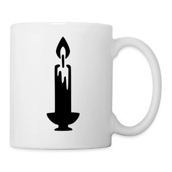 Candle Candle Holder - Mug - white - Right