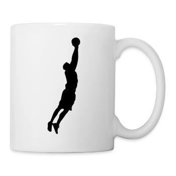 Basketball Silhouette - Mug - white - Right