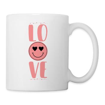 Sourire d’amour - Mug blanc - blanc - Droite