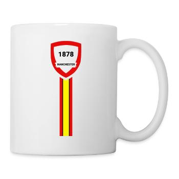 Fußballverein Manchester - Tasse - Weiß - Rechts