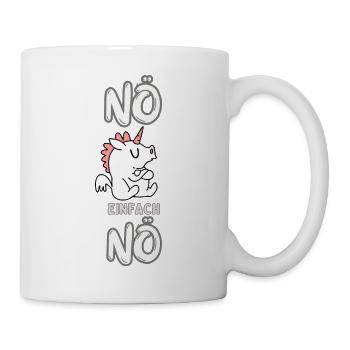 « Non, juste non » - Mug blanc - blanc - Droite