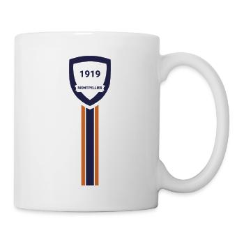 Montpellier Fussballverein - Tasse - Weiß - Rechts