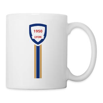 Lyon Fußballverein - Tasse - Weiß - Rechts