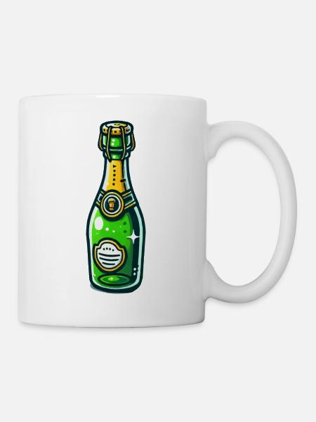 sekt - Tasse - Weiß