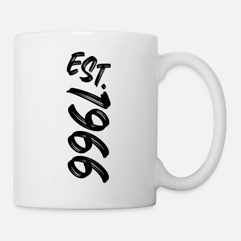 Est. 1966 - Established 1966 - Geburtstag Geschenk - Tasse - Weiß
