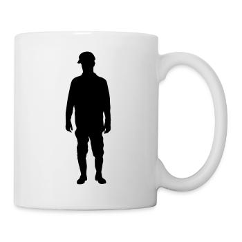Surintendant de chantier – Terrain - Mug blanc - blanc - Droite