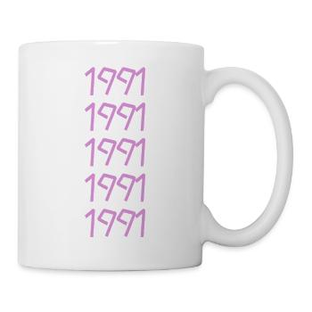 1991 - Mug blanc - blanc - Droite