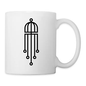 carillon - Mug blanc - blanc - Droite
