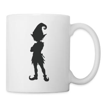 elfe_silhouette- - Tasse - Weiß - Rechts